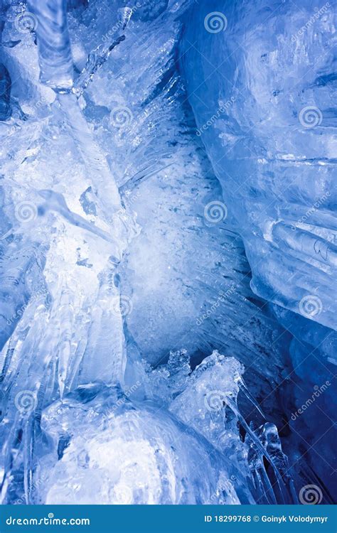 Blue icicles stock photo. Image of antarctica, crystals - 18299768