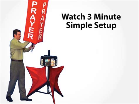 Prayer Stand - 3 Minute Setup Video