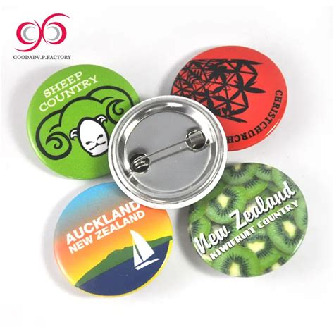 Custom Logo Pin Button Badge Badge With Metal Clip Set - Buy Pin Badge ...