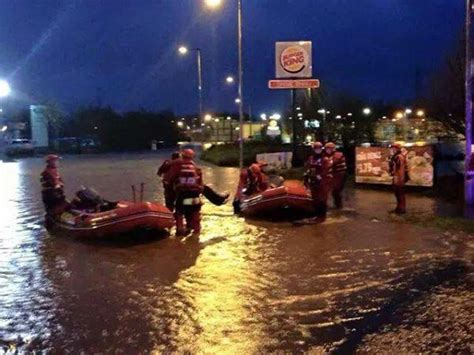 Kilmarnock Flood December 22nd 2014 - Pictures Of Flooding