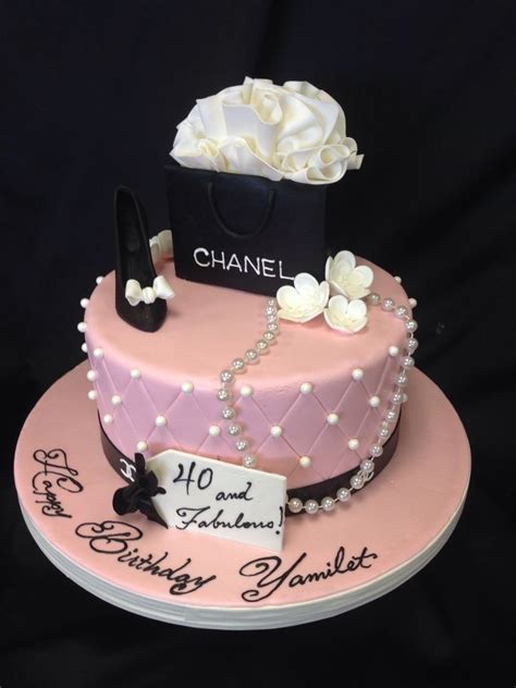 Chanel Birthday Cake, 40th Birthday Cakes, Birthday Cakes For Women, Bday, 1st Birthday ...