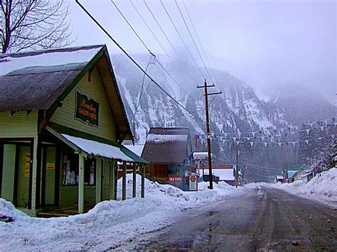 Hyder, Alaska is the first point in Alaska accessible by car from the ...