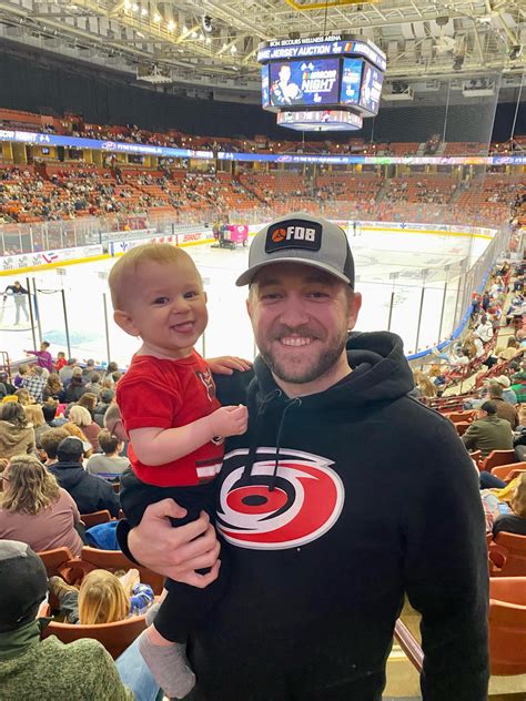 My son’s first hockey game! Not a Canes game (ECHL), but we were ...