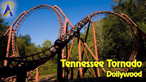 Tennessee Tornado Roller Coaster POV at Dollywood - YouTube