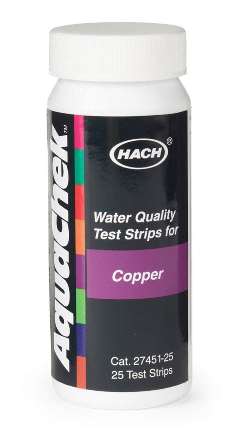 Copper Test Strips, 0-3 mg/L | Hach