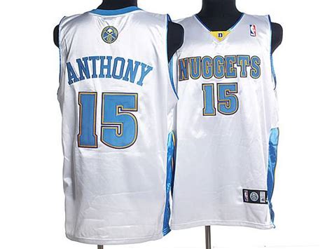 Nuggets #15 Carmelo Anthony Stitched White NBA Jersey [NBA_Denver ...