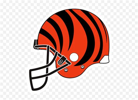 Helmet Clipart Cincinnati Bengals - Cincinnati Bengals Helmet Logo Png ...