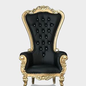 Black throne Chair Harrisburg| Mechanicsburg |York| Pennsylvania