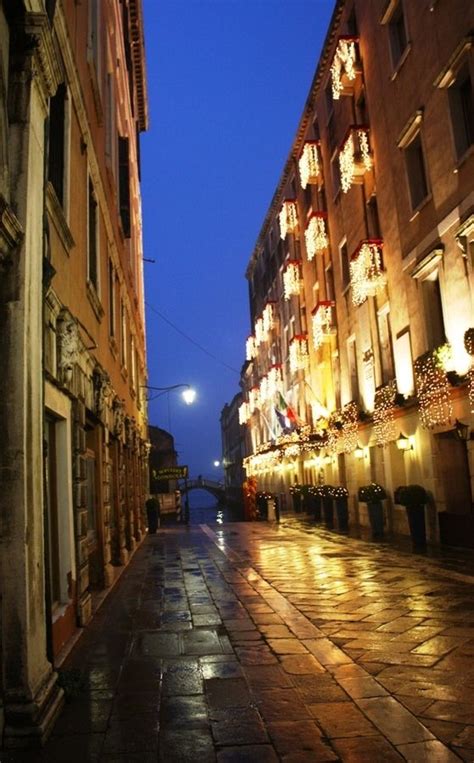 Street view at night - Venice | European vacation, Venice, Venice italy