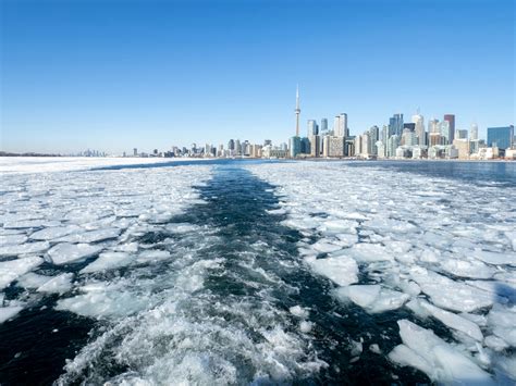 Toronto Islands in the Winter