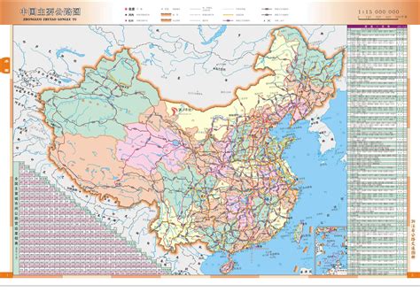 Road Map Of China