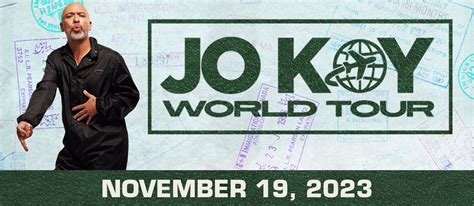 COMEDIAN JO KOY ANNOUNCES HIS 2023 JO KOY WORLD TOUR | Barbara B Mann I ...