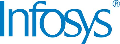 Infosys logo in transparent PNG and vectorized SVG formats