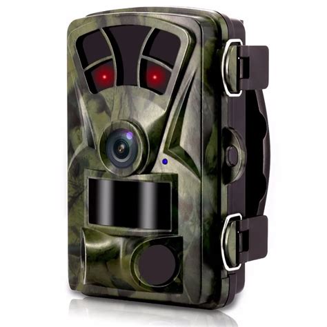 Night Vision Trail Camera 16MP Scouting Game Camera Hunting 1080P HD Low Glow Infrared Outdoor ...