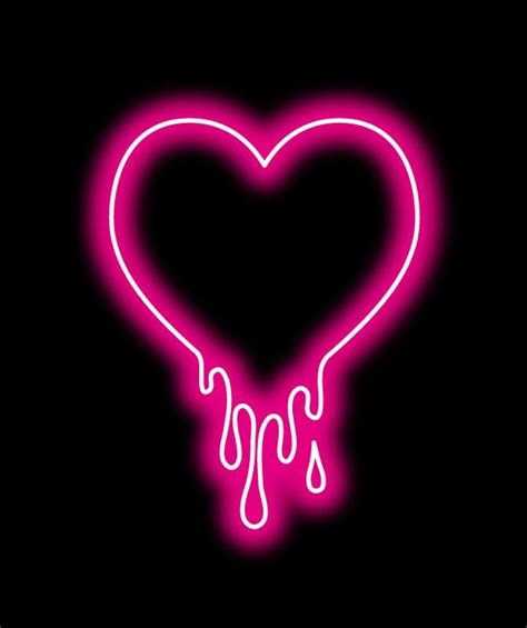 Hearts Background Me In 2019 Heart Cute Pink Neon Hea - vrogue.co