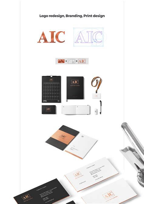 AIC logo design by Budka on Dribbble