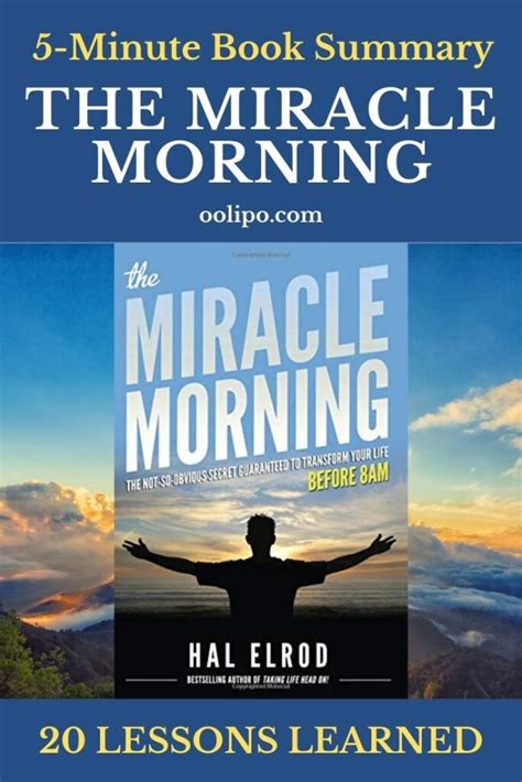 The Miracle Morning Summary (5 Minutes): 20 Lessons Learned & PDF file