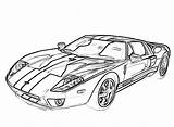 Ford Gt Coloring Pages sketch template