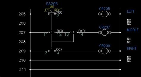 Neutral position of a 3-pos selector switch. - Autodesk Community