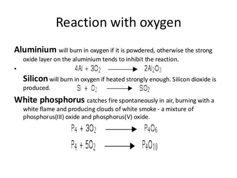 Oxygen Gas: Reaction Between Magnesium And Oxygen Gas