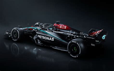 Mercedes presents their F1 W15 car for 2024 F1 season