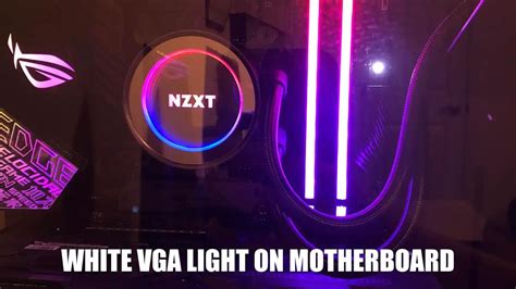 White VGA Light on Motherboard [FIXED]