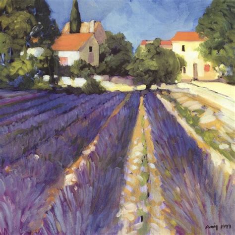 Philip Craig Lavender Fields painting | framed paintings for sale