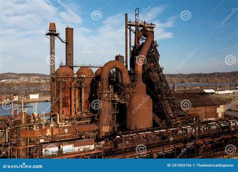 Amanda Blast Furnace - Armco Steel / AK Steel Ashland Works - Russell and Ashland, Kentucky ...