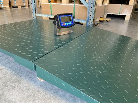 US-Etek Medium Duty Floor Scale with Ramp - USA Measurements