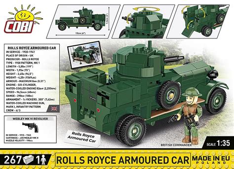 Rolls-Royce Armoured Car 1920 Pattern Mk I (COBI-2988) \ World War I \ Cobi.eu