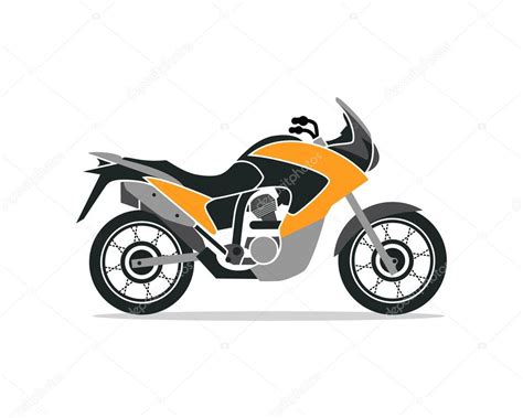 Motorbike. Vector illustration. — Stock Vector © Tetiana_Svirska #86710122