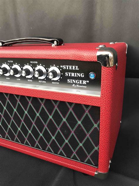 Steel String Singer SSS50 Guitar Amplifier by Grand in Red