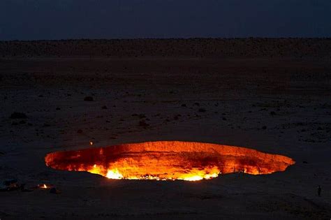 Inside the 'Gates of Hell': Turkmenistan's 50-year inextinguishable fire pit