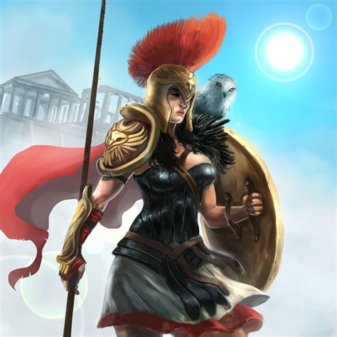 ArtStation - The Goddess Athena