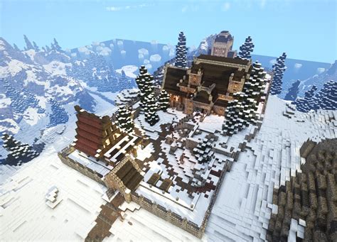 Thalmor Embassy (Skyrim TES) Minecraft Map