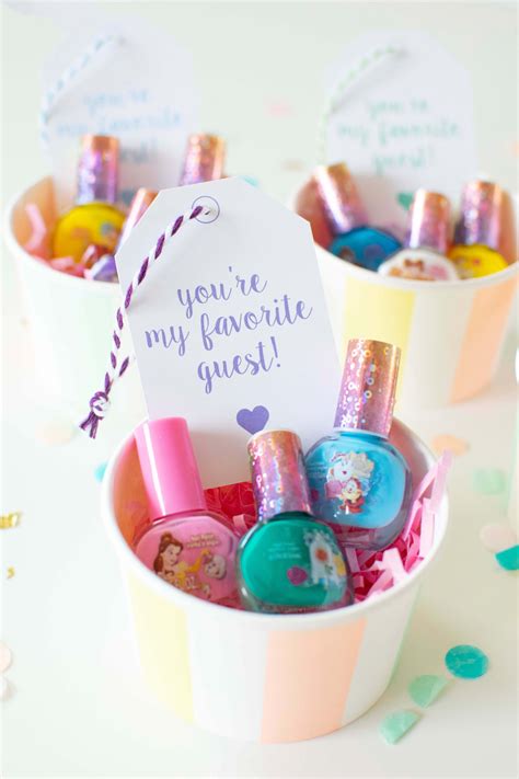 Disney Princess Party Favors + Free Printable Tags for TownleyGirl