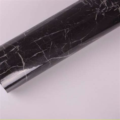 Premium Black Marble Self-Adhesive Contact Paper/Wallpaper (Home Decor), Furniture on Carousell