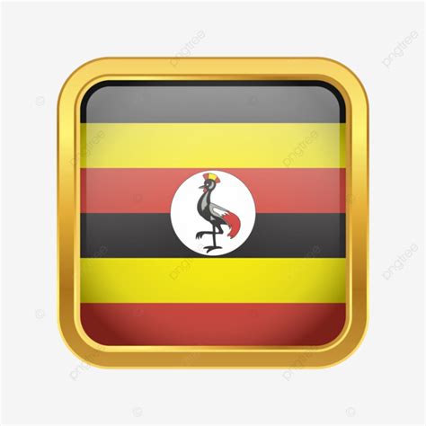 Uganda Flag Vector, Uganda, Flag, Uganda Flag PNG and Vector with ...