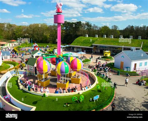 Peppa pig world, Paultons Park, Romsey, Hampshire Stock Photo - Alamy