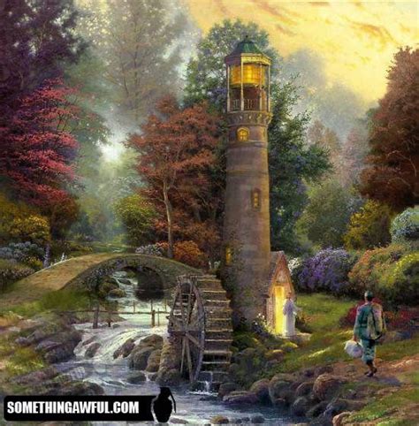 Tom Kinkade Lighthouses Paintings | kinkade lighthouse | Thomas kinkade ...