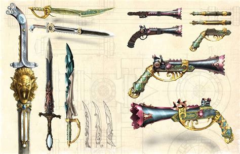 flat images of weapons in Fable 3! : r/Fable