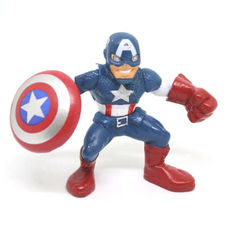 Avengers Super Hero Squad Captain America Action Figure Earths ...