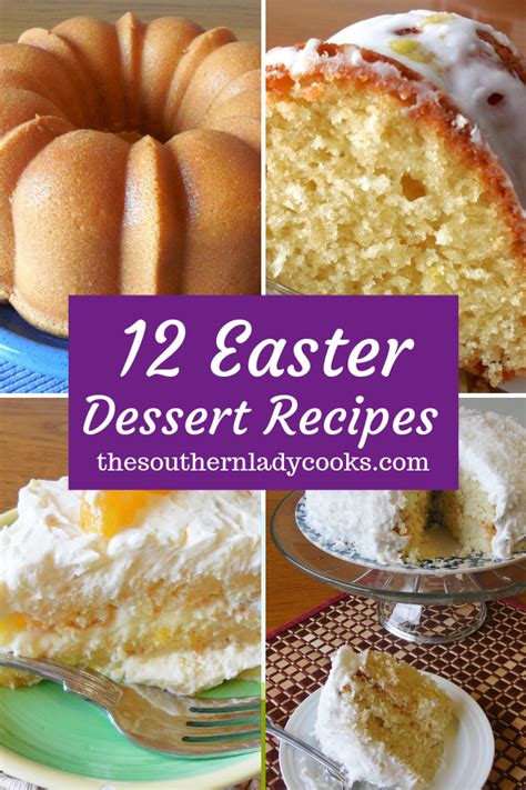 OUR FAVORITE EASTER DESSERTS! | Easter dessert, Easter dinner desserts ...