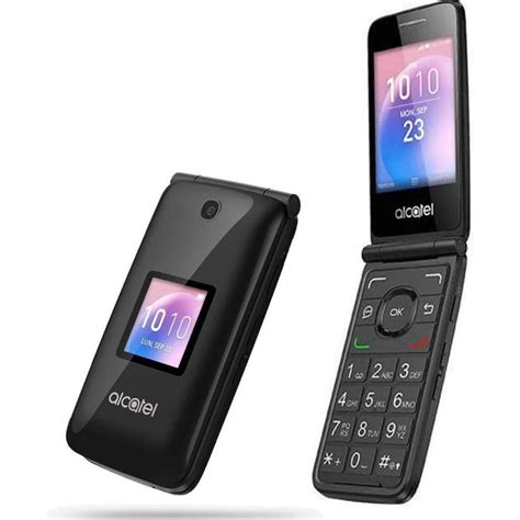 Alcatel Go Flip | 4GB (GSM Unlocked) Flip Phone | Black 4044V ...