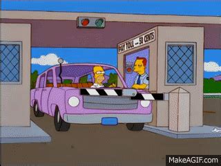 The Simpsons - Glove Slap on Make a GIF