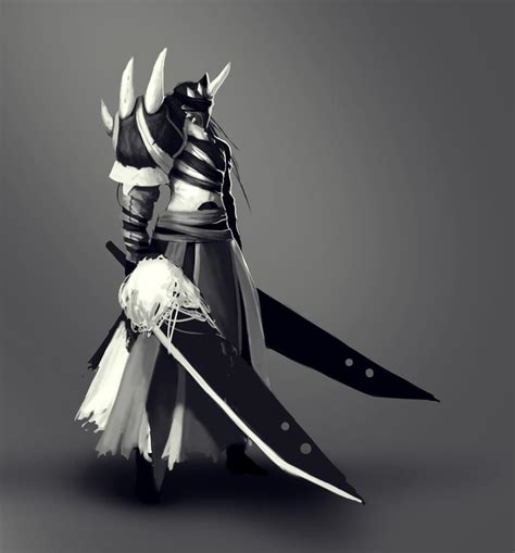 swordsman character design by jeffchendesigns on DeviantArt