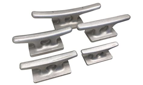 18 Inch Aluminum Dock Cleat or Boat Cleat Weld Down: Part DC-18-WD ...