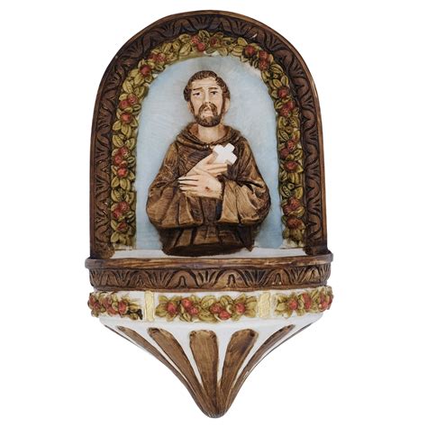 St Francis Holy Water Font | Savelli Religious