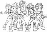 Disegno Dei Gormiti da colorare sketch template
