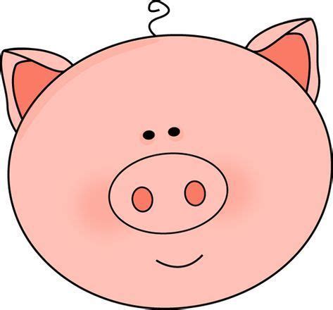 Pig Face Clip Art - Pig Face Image | Zeichnung schwein, Niedliche schweine, Glücksbringer ...